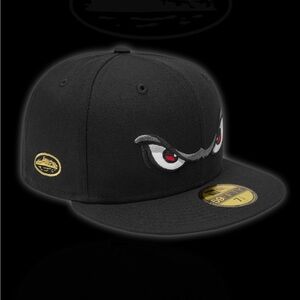 Corteiz Storm New Era Fitted hat Color Black size 7 1/4